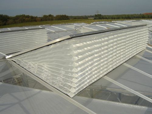 Ouvrant pour serre - Alweco Scherminstallaties B.V. - au toit / avec filet anti-insectes