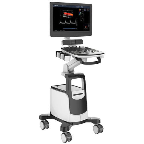 Échographe vétérinaire portable, avec chariot - QBit 9 - Chison Medical Imaging - pour bovins / pour équidés / pour ovins