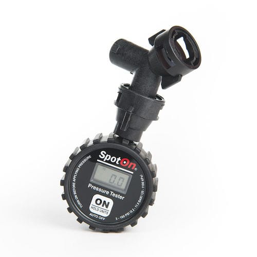 Testeur de buse pour pulvérisateur - SPOTON® SPRAY TIP PRESSURE TESTER - Innoquest, Inc. - à affichage digital / portable / sur batterie