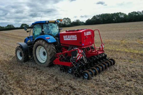 Semoir en ligne à trémie - GD3000 series - Weaving Machinery - monté sur tracteur