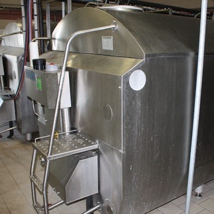 Cuve à lait - FARMTEC a.s. - horizontale / en acier inoxydable / pour stockage