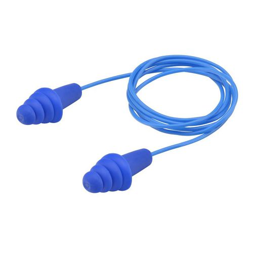 Bouchons antibruit réutilisable - EP-413 - ELVEX Corporation - en PVC / avec cordelette