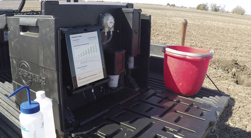 Analyseur du sol - SOILSCAN™ - 360 Yield Center - d'azote / de pH / portable