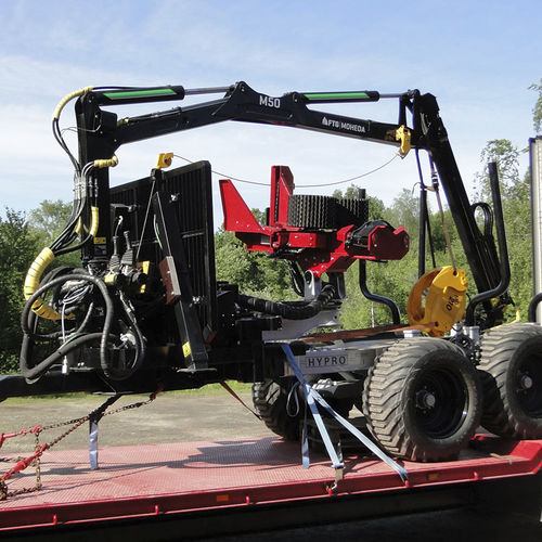 Combiné scie/fendeuse avec scie circulaire - 755 VB - HYPRO - traîné