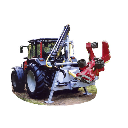 Ébrancheuse monopièce - 765 - HYPRO - pour arbres résineux / montée sur tracteur