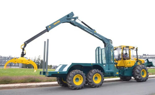 Grue forestière à flèche articulée - 120A series - Industrias Guerra S.A. - pour porteur forestier