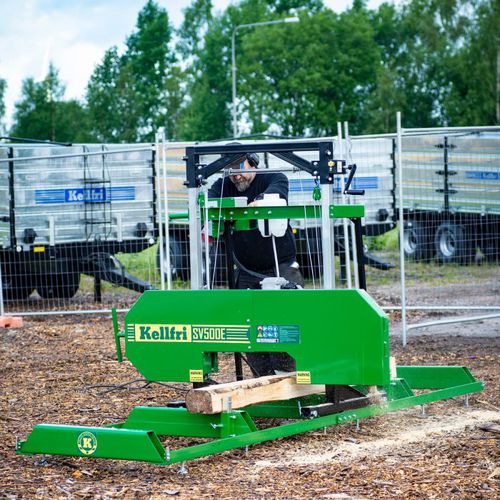 Scierie à ruban - 21-SV500E - Kellfri AB - horizontale / stationnaire / électrique