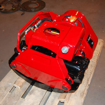 Pince à grumes agricole - SG210 - Mecanil Oy AB - pour mini-pelles / avec tronçonneuse