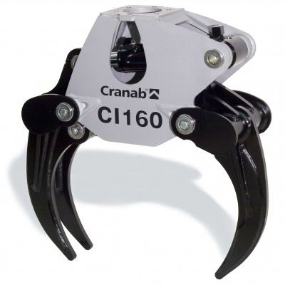 Pince à grumes agricole - CI160 - Cranab AB - pour grue