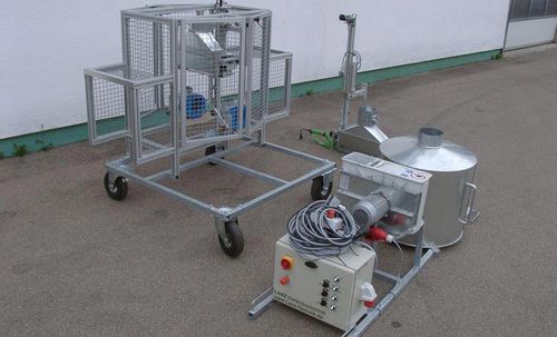 Tailleuse de plantes de pépinière - Venti V005 - Pack TTI  / Weber Cooling - sur roulettes / avec aspirateur