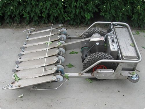 Récolteuse de fleurs - BTM T 400 - Pack TTI  / Weber Cooling - automotrice / à 6 rangs / à moteur électrique