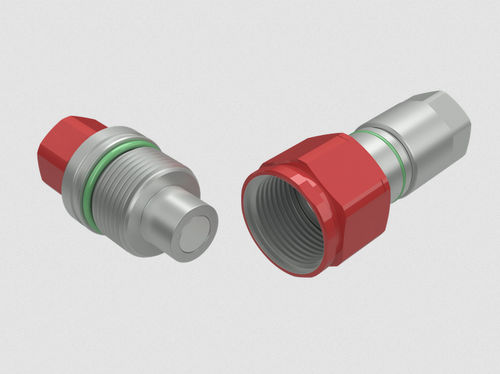 Raccord rapide hydraulique - PST4-BOP - DNP INDUSTRIALE SRL - en acier au carbone / BSP / NPT