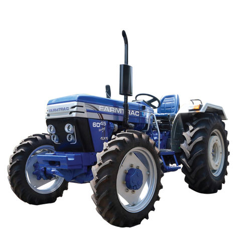 Tracteur surbaissé - Farmtrac 6045 - FARMTRAC TRACTORS EUROPE - avec ROPS / avec attelage trois points / prise de force avant