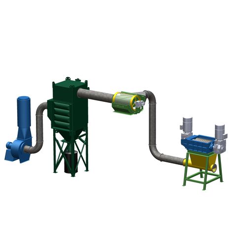 Convoyeur d'alimentation - KME - Ken Mills Engineering Ltd. - de litière pour animaux / pneumatique