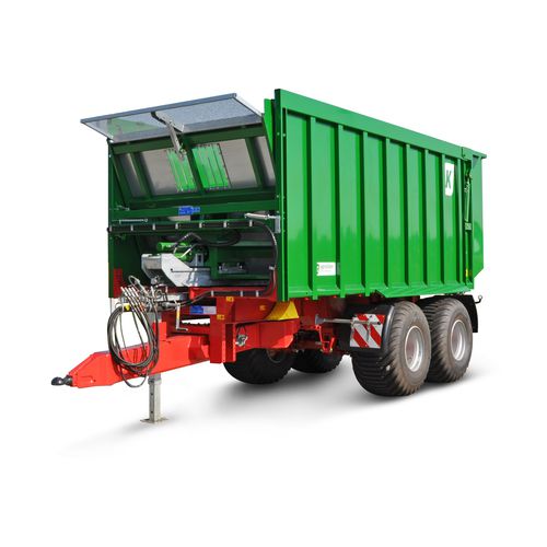 Remorque tandem - TAW 20K - Peter Kröger GmbH - agricole / 10 t ... 20 t / à fond poussant