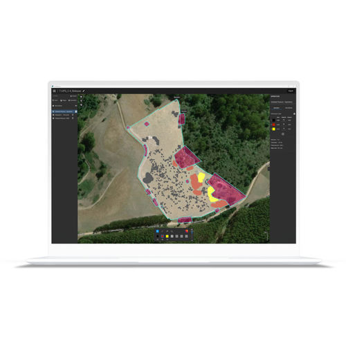 Logiciel de gestion - PIX4Dfields - Pix4D - d'analyse / de supervision / de gestion de données