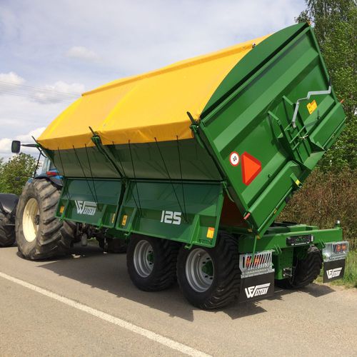Benne -  WF S Series - Western Fabrications - basculante / à 2 essieux / agricole