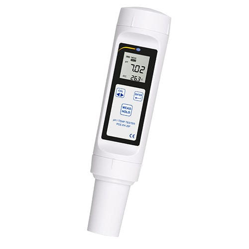 PH-mètre pour liquides - PCE-PH 26F - PCE IBERICA - numérique / type stylo / avec compensation de température automatique