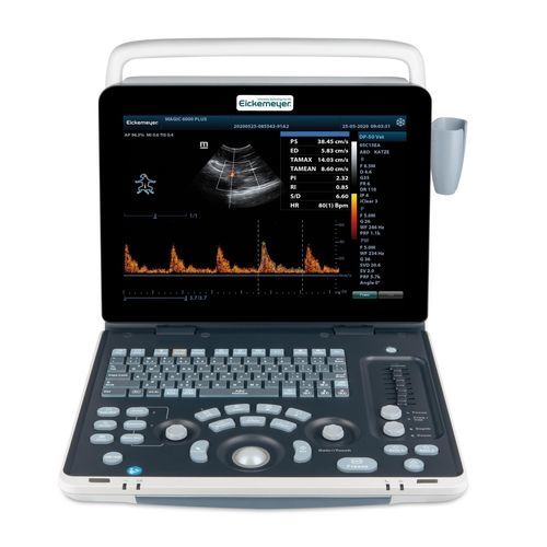 Échographe vétérinaire Doppler portable - MAGIC 6000 PLUS - Eickemeyer Veterinary Equipment Ltd - pour petit animal / pour cheval / linéaire