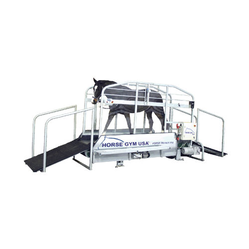 Tapis roulant équin de marche - Horse Gym USA - incliné