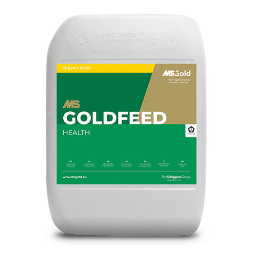Complément alimentaire pour animaux - GoldFeed Health - Schippers - pour volaille / pour porcins / de sodium