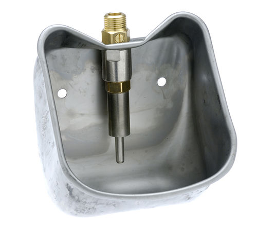 Abreuvoir pour porcins - 139 - ferrzootecnia - bol / en acier inoxydable / fixation murale