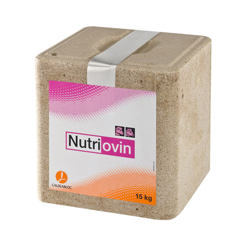 Bloc à lécher pour ovins - NUTRIOVIN - timacagro - aux oligo-éléments