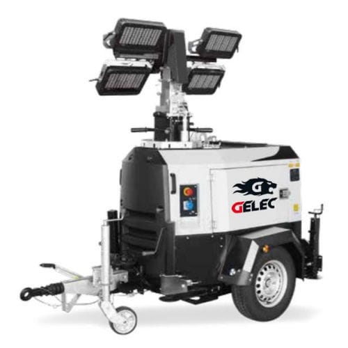 Groupe électrogène d'éclairage - G-MAX 320 - Gelec - diesel / monophasé / mobile