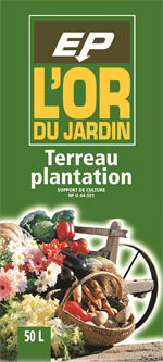 Substrat de culture terreau - engrais-passeron - en sac / pour l'agriculture biologique / absorbant