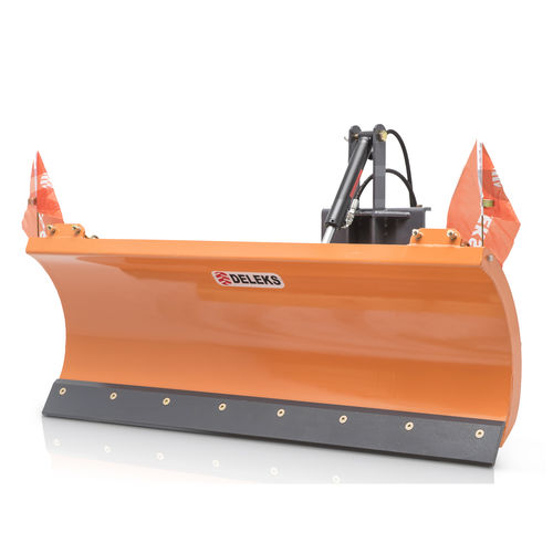 Lame à neige droite - LNS-170-A - DELEKS SRL - à réglage hydraulique / sur tracteur 3 points avant