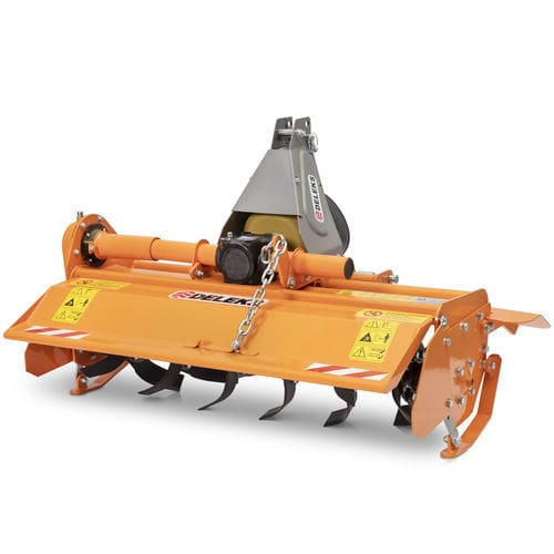 Rotavator pour verger - DFL-135 - DELEKS SRL - avec contrôle de la profondeur / à axe horizontal