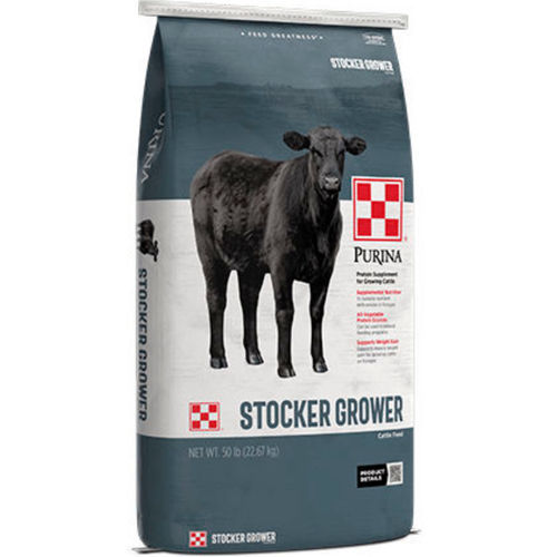 Complément alimentaire pour animaux - Stocker Grower - Purina Mills - pour bovins / de protéines / de vitamines