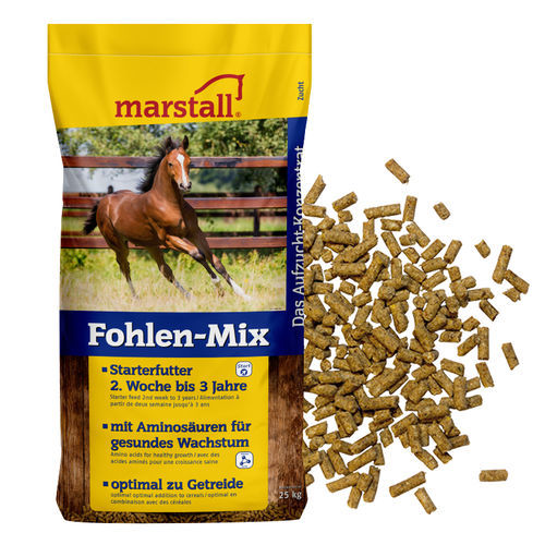 Complément alimentaire pour animaux - Fohlen-Mix - Marstall - pour chevaux / de vitamines / de minéraux