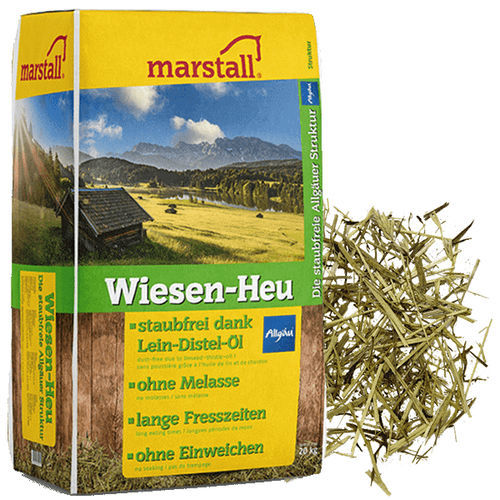 Complément alimentaire pour animaux - Wiesen-Heu - Marstall - pour chevaux / de vitamines / de minéraux