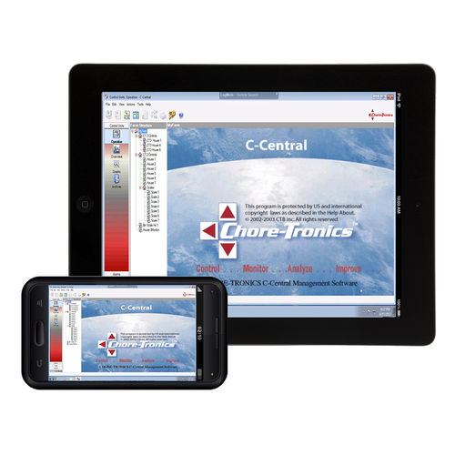 Logiciel de gestion - C-CENTRAL™ - choretime - de supervision / d'analyse / agricole