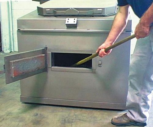 Incinérateur de déchets en acier inoxydable - choretime