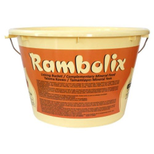 Seau à lécher pour bovins - Rambolix - Royal İlaç - pour caprins / pour ovins / aux oligo-éléments
