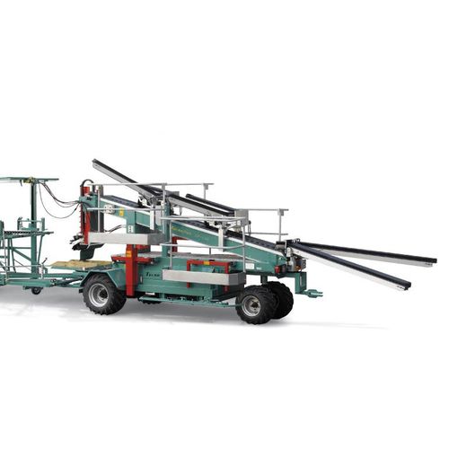 Ramasseuse de pommes - Tecnofruit CF-110 - armatrac - traînée