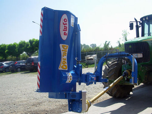Broyeur à axe horizontal déporté - DHLF Series - osma - frontal / à marteaux / à couteaux