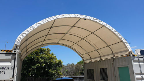 Tunnel de stockage pour bovins - Aquadam - pour ovins / modulaire