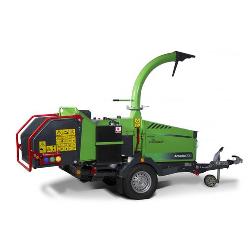 Broyeur de végétaux à moteur diesel - Arborist 200 - greenmech