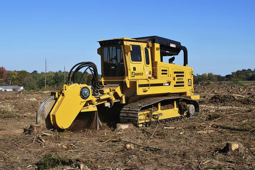 Dessoucheuse montée sur tracteur - T360 - Rayco - sur chenilles