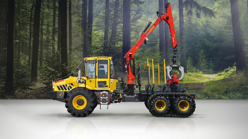 Débusqueur forestier à grappin - W130M - welte - automoteur / à grappin