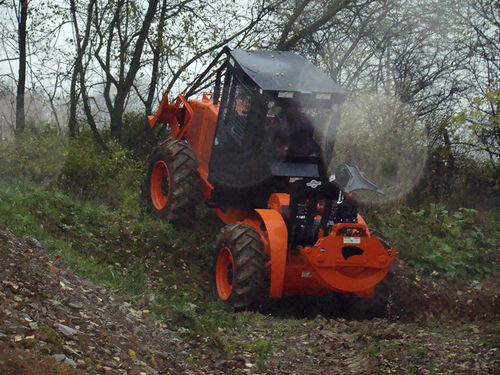 Débusqueur forestier à grappin - MD80 - awassos - à câble