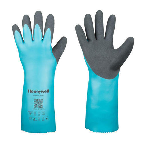 Gant de travail - Flextril™ - ächele-Cama Latex Gmbh - de protection chimique / en nitrile / manchette