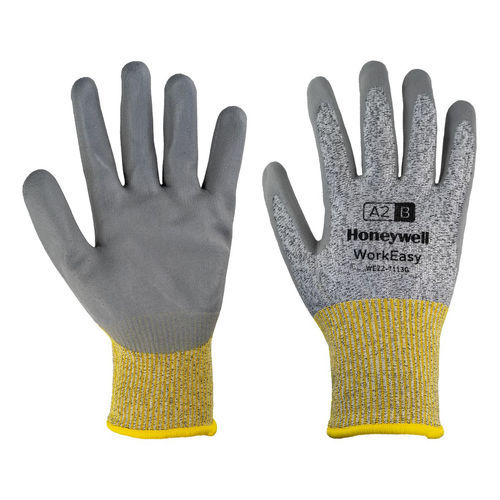 Gant de travail - Workeasy 13G GY A2/B - ächele-Cama Latex Gmbh - anticoupure / en polyuréthane / en PU