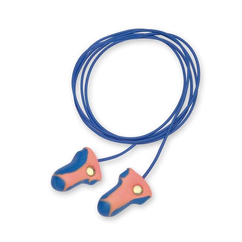 Bouchons antibruit réutilisable - Laser Trak® - ächele-Cama Latex Gmbh - en mousse / avec cordelette