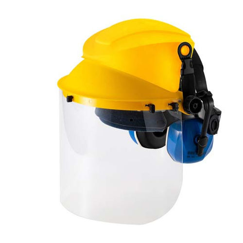 Casque de protection léger - B972+B909-4+B020 - Bei Bei Entreprise co., Ltd - à visière / avec protection auditive / en plastique