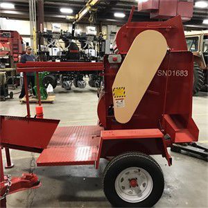 Batteuse de blé - PEANUT  - kincaid seed research - traînée