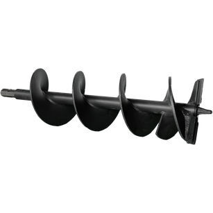 Tarière hydraulique - Black Splitter GmbH - montée sur tracteur
